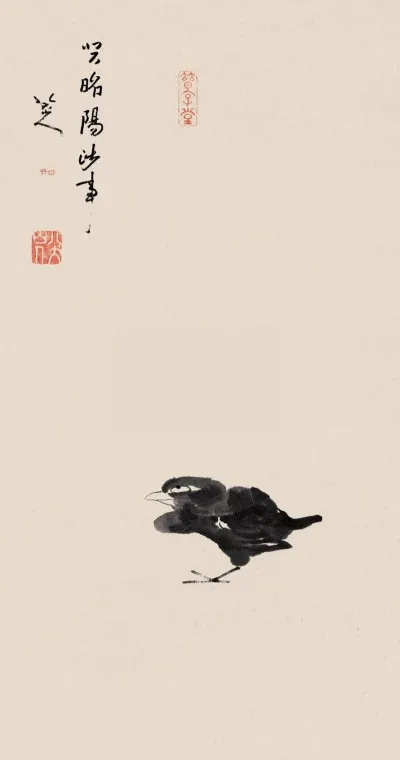 孤鸟图